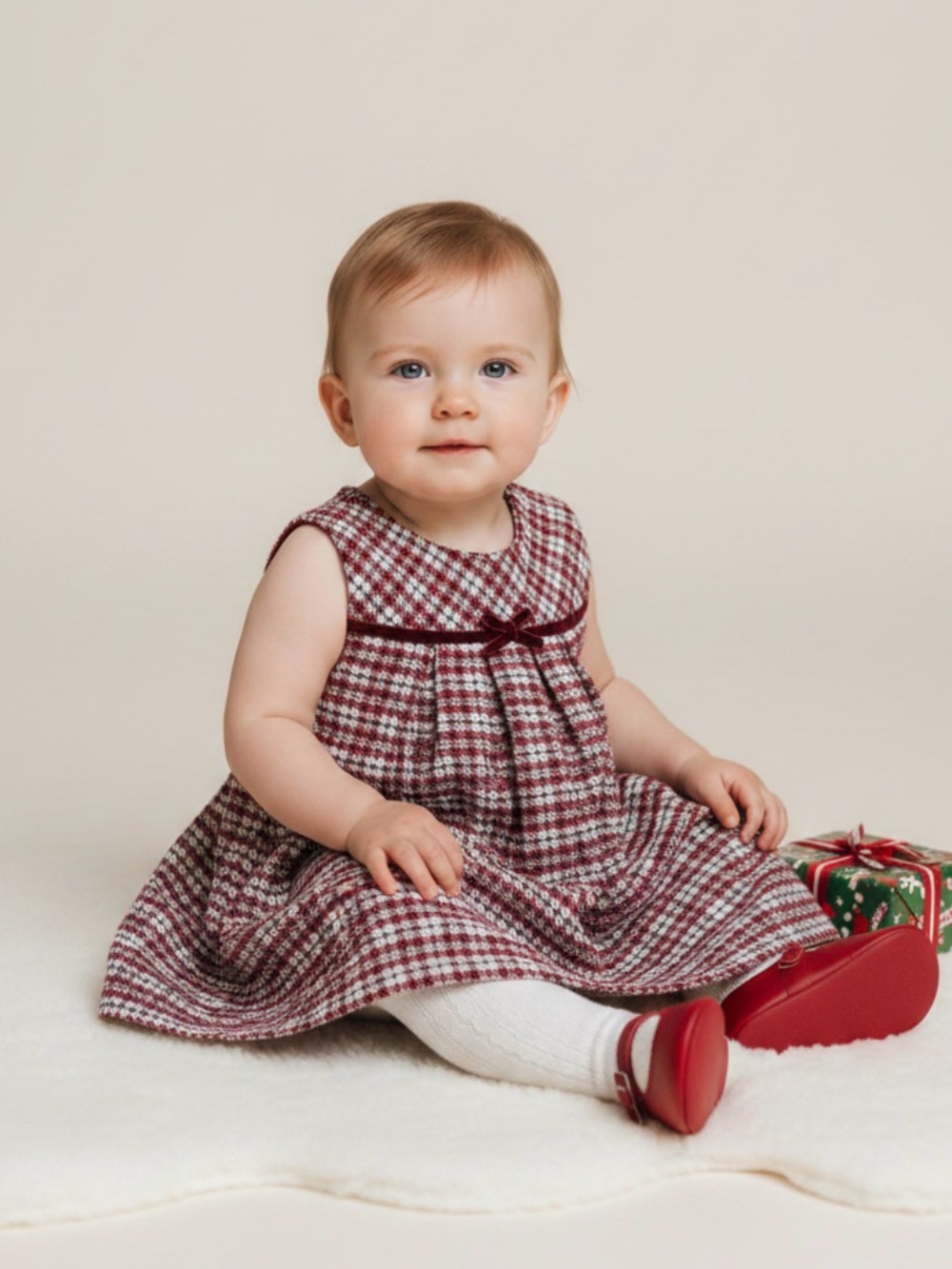 Gymboree | Plaid Holiday Dress | Y2K Vintage | 12-18M